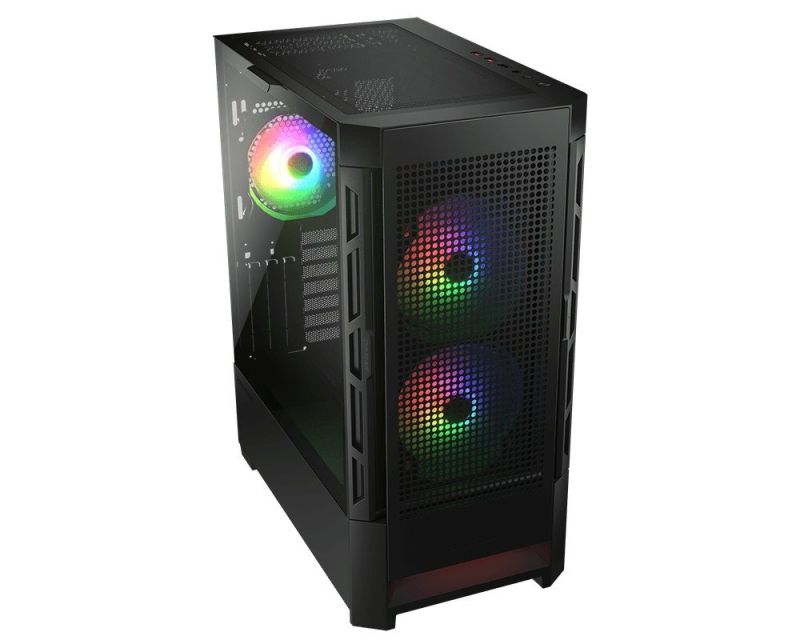 Корпус Cougar Airface RGB Black без БЖ (AIRFACE RGB Black)