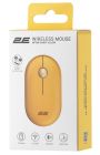 Мышь беспроводная 2E MF300 Silent WL BT Sunny yellow (2E-MF300WYW)