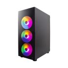 Корпус 1stPlayer Black без БП (V3-B-BK-4F1)