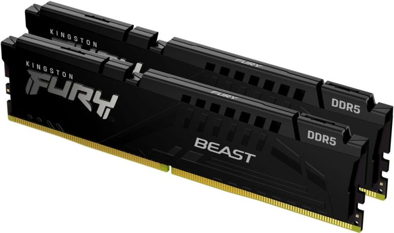 Модуль пам`яті DDR5 2x8GB/5600 Kingston Fury Beast Black (KF556C36BBEK2-16)