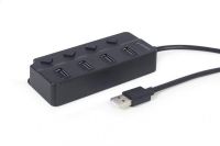 USB-хаб Gembird 4 ports с выключателями (UHB-U2P4P-01)