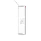 Фільтр живлення ProLogix Premium 2.5 кВт, 4 розетки, 4 USB, 2 м, з вимикачами, білий (PR-SC4408W)
