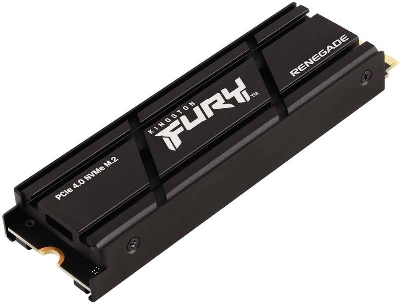 Накопитель SSD 4TB Kingston Fury Renegade with Heatsink M.2 2280 PCIe 4.0 x4 NVMe 3D TLC (SFYRDK/4000G)