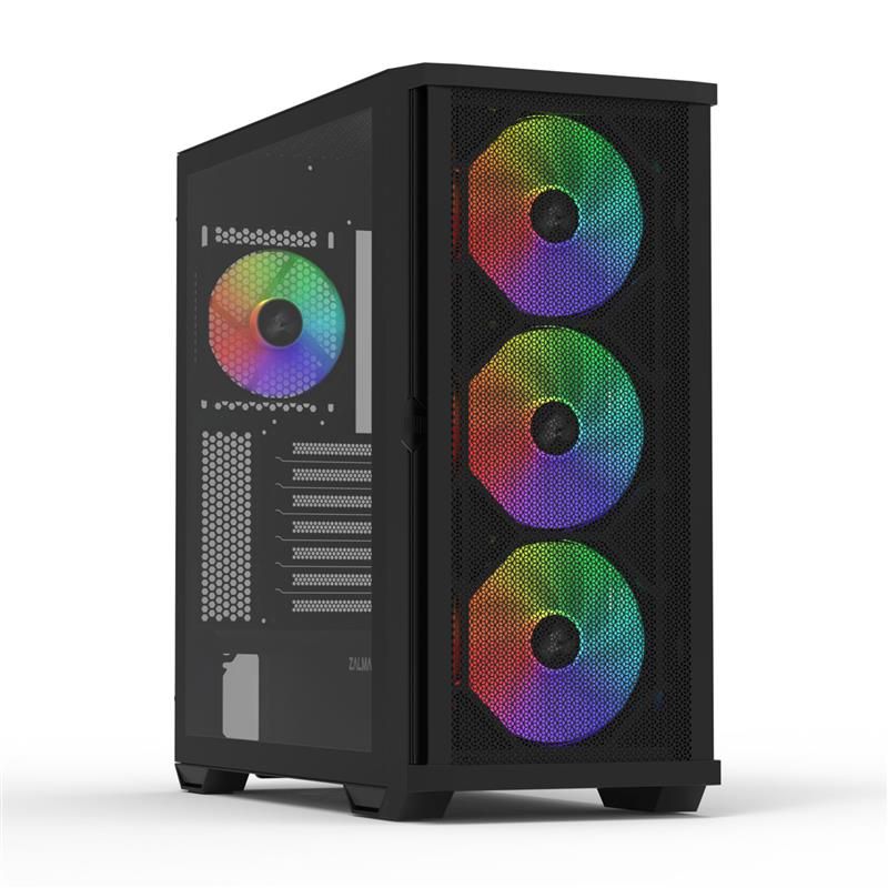 Корпус Zalman Z10 Plus ARGB Black без БП (Z10PLUS)