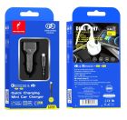 Автомобильное зарядное устройство SkyDolphin SZ19T PD 20W + QC3.0 20W Black + кабель Type-C (AZP-000104)