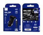 Автомобильное зарядное устройство SkyDolphin SZ09V (2USB, 3.4A) Black + кабель microUSB (AZP-000111)