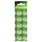 Батарейка GP Batteries LR41 1.5B Alkaline 10шт (GP192F-2C10) (GP192-U10)