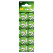 Батарейка GP Batteries LR41 1.5B Alkaline 10шт (GP192F-2C10) (GP192-U10)