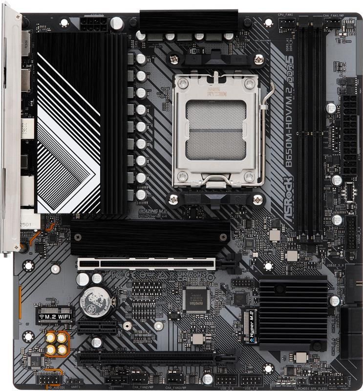 Материнська плата ASRock Socket AM5 (B650M-HDV/M.2)