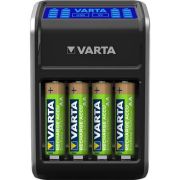 Сетевое зарядное устройство Varta LCD Plug Charger + 4 х Ni-Mh AA 2100 mAh (57687101441)