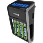 Сетевое зарядное устройство Varta LCD Plug Charger + 4 х Ni-Mh AA 2100 mAh (57687101441)