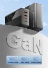 Сетевое зарядное устройство ColorWay Power Delivery GaN (2USB-A + 2USB TYPE-C) (100W) Black (CW-CHS041PD-BK)