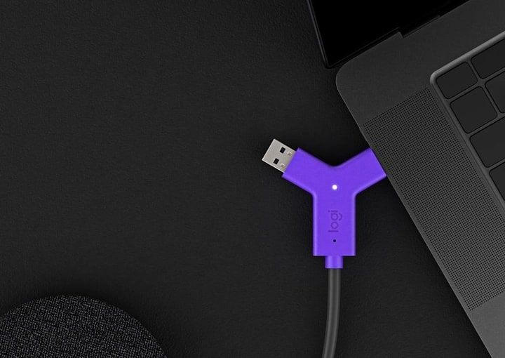 Інтерфейс для презентацій Logitech Swytch Hub USB Black (952-000010)