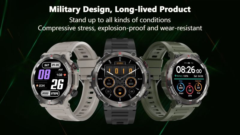 Годинник Blackview W50 Black (6931548315995)