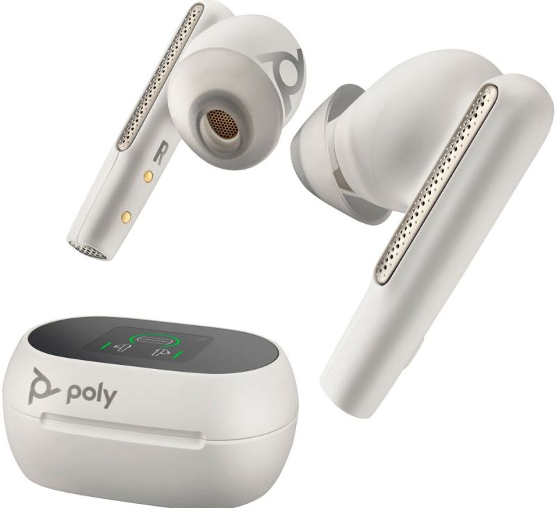 Навушники TWS Poly Voyager Free 60+ Earbuds + BT700C + TSCHC White (7Y8G6AA)