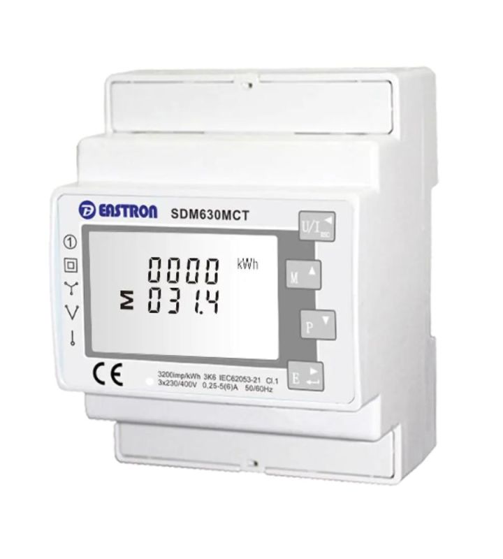 Лічільник Three phase energy meter Eastron SDM 630MCT-ETL (ESCT-T24 150A/1A) (SDM 630MCT-ETL150)