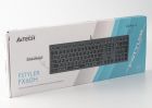 Клавиатура A4Tech Fstyler FX60H Grey White Backlit (FX60H USB (Grey) White backlit)