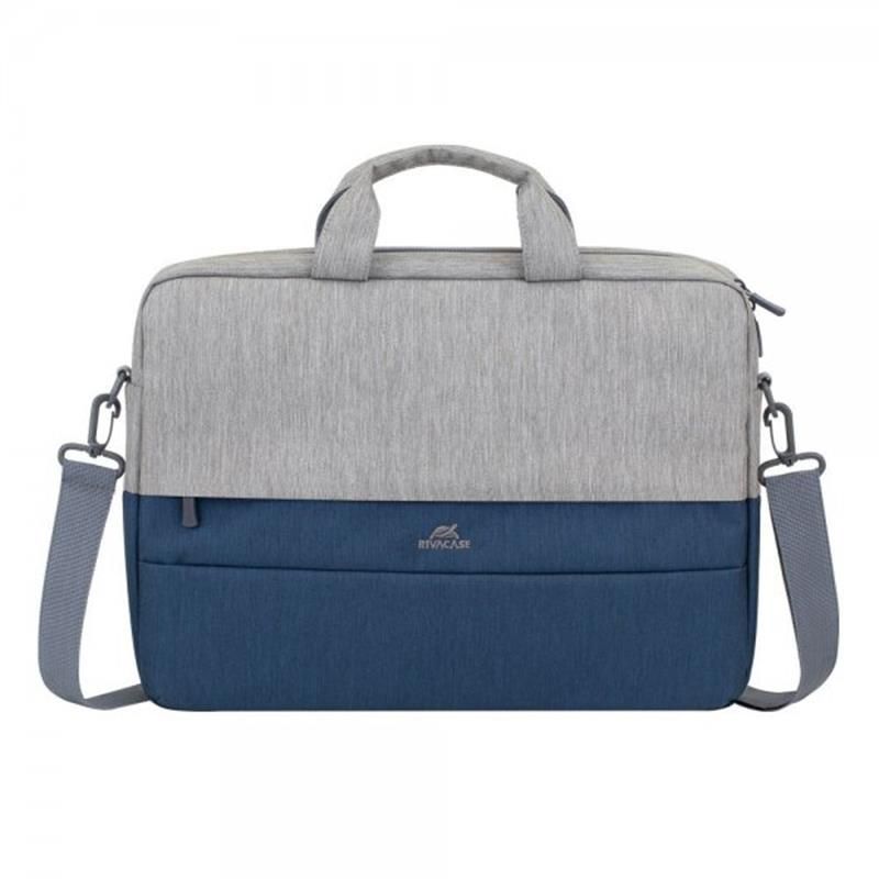 Сумка Rivacase Prater 7532 15.6" Grey/Dark Blue (7532 (Grey/Dark blue))