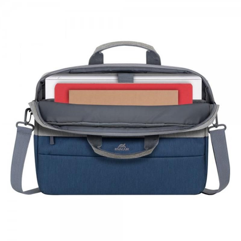 Сумка Rivacase Prater 7532 15.6" Grey/Dark Blue (7532 (Grey/Dark blue))