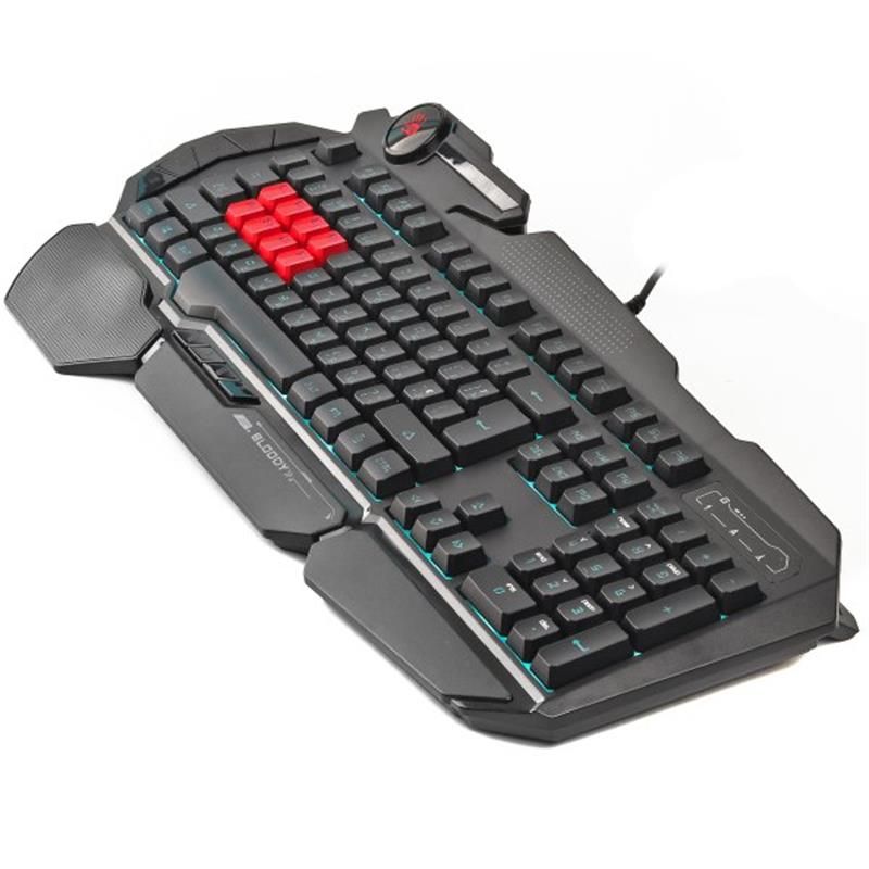 Клавиатура Bloody B318 LK Black USB (B318 Bloody (Black) LK Black)