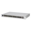 Коммутатор Ubiquiti UniFi (48xGE, 4xSFP, 1.3" touch LCM, L2) (USW-48)