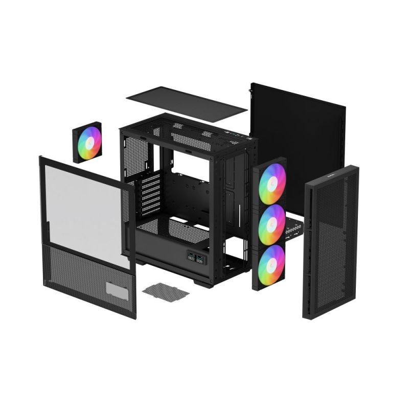 Корпус DeepCool CH560 Digital Black без БЖ (R-CH560-BKAPE4D-G-1)