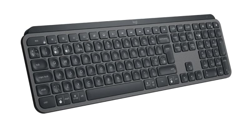 Клавиатура беспроводная Logitech MX Keys Advanced for Business Wireless Illuminated UA Graphite (920-010251)