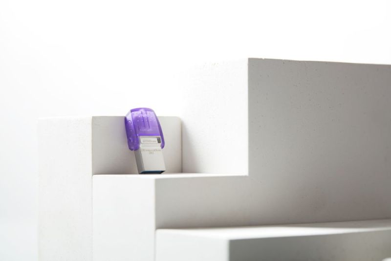 Флеш-накопичувач USB3.2 128GB Type-C Kingston DataTraveler microDuo 3C (DTDUO3CG3/128GB)