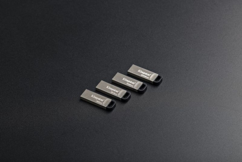 Флеш-накопитель USB3.2 64GB Kingston DataTraveler Kyson Silver/Black (DTKN/64GB)