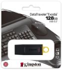 Флеш-накопитель USB3.2 128GB Kingston DataTraveler Exodia Black/Yellow (DTX/128GB)