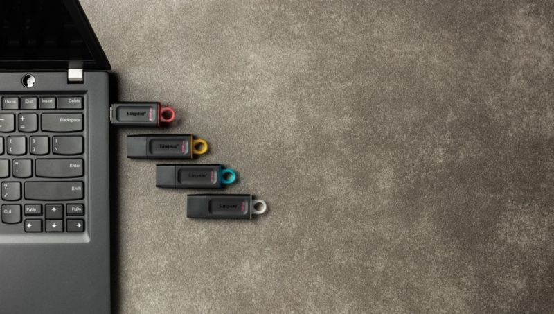 Флеш-накопитель USB3.2 128GB Kingston DataTraveler Exodia Black/Yellow (DTX/128GB)