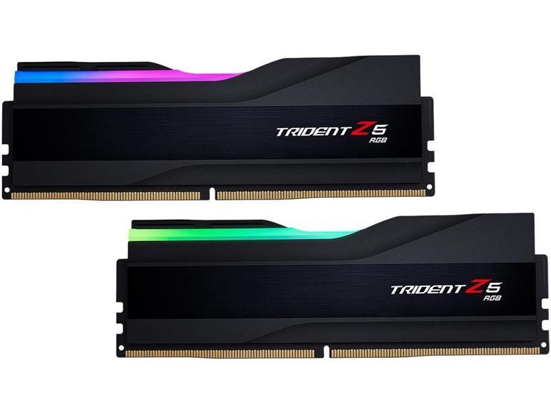 Модуль памяти DDR5 2x16GB/6400 G.Skill Trident Z5 RGB Black (F5-6400J3239G16GX2-TZ5RK)
