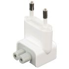 Перехідник IEC C7 - EU для блоків живлення Apple White (2000985553445)