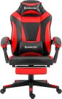 Крісло ігрове Defender Cruiser, 50мм, Клас 4, підніжка, Black/Red (64344)