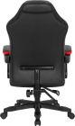 Крісло ігрове Defender Cruiser, 50мм, Клас 4, підніжка, Black/Red (64344)