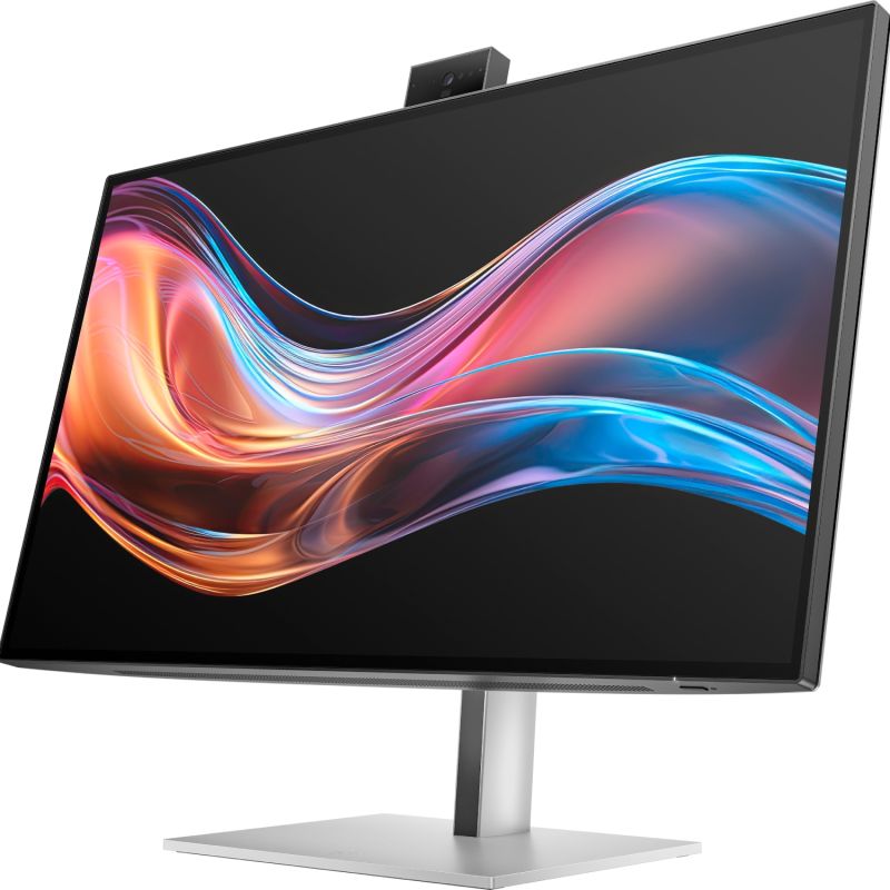 TFT 27" HP S7 Pro 727pm, IPS Black, 4K UHD, HDMI, DP, USB-C, RJ-45, cam, HAS, Pivot, чорно-сріблясти (8K135AA)
