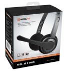 Гарнитура REAL-EL GD-011MV Black (EL124100022)