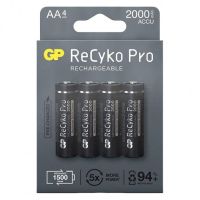 Акумулятори GP Recyko Pro 2000 AA/HR06 NI-MH 2000 mAh BL 4 шт (GP210AAHCB-2EB4)