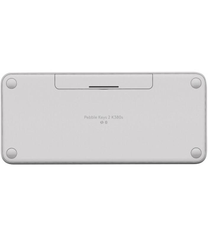 Клавiатура бездротова Logitech Pebble Keys 2 K380s White (920-011852)