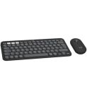 Комплект (клавіатура, миша) бездротовий Logitech Pebble 2 Combo for Mac Graphite (920-012244)