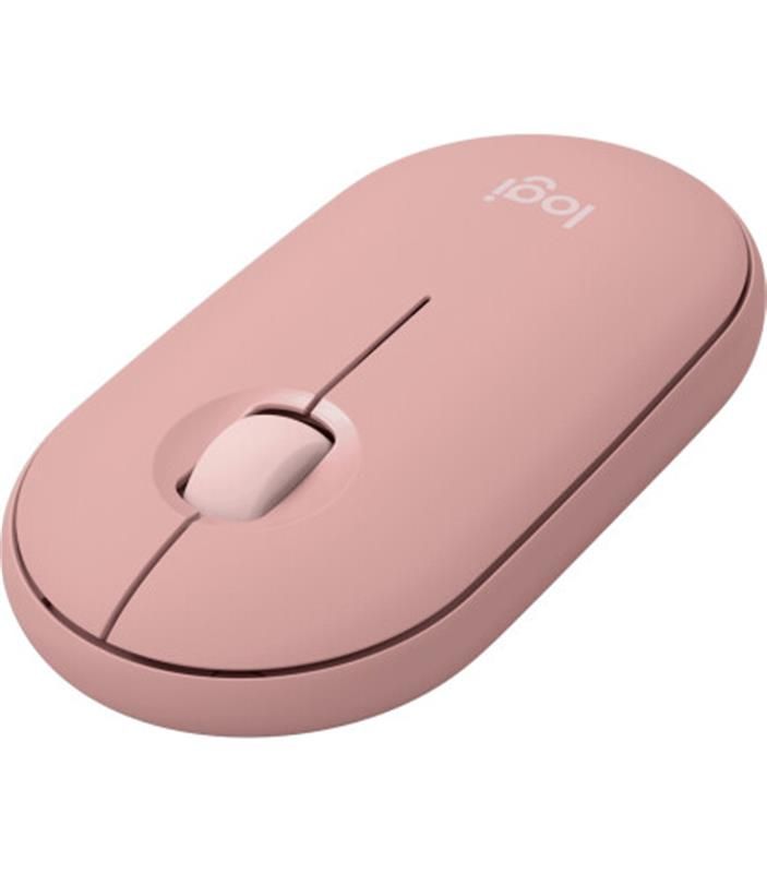 Мышь беспроводная Logitech Pebble Mouse 2 M350s Rose (910-007014)