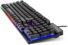 Клавиатура REAL-EL Gaming 8700 Black (EL123100015)