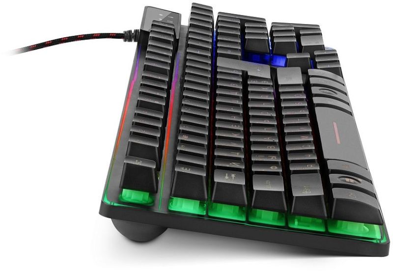Клавиатура REAL-EL Gaming 8700 Black (EL123100015)