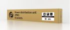Блок розеток EnerGenie 19" 1U алюм. корп.,  8 розеток,  16A, 3м, черный, вилка Schuko (EG-PDU-014)