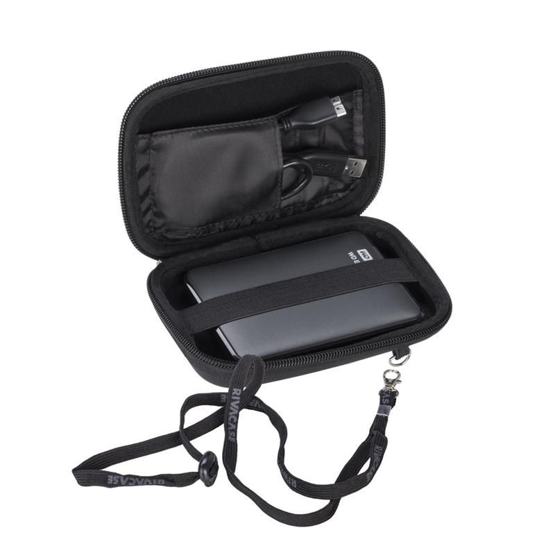 Чохол для зовнішнього жорсткого диску 2,5" Rivacase 9101 Black (9101 (Black) HDD)