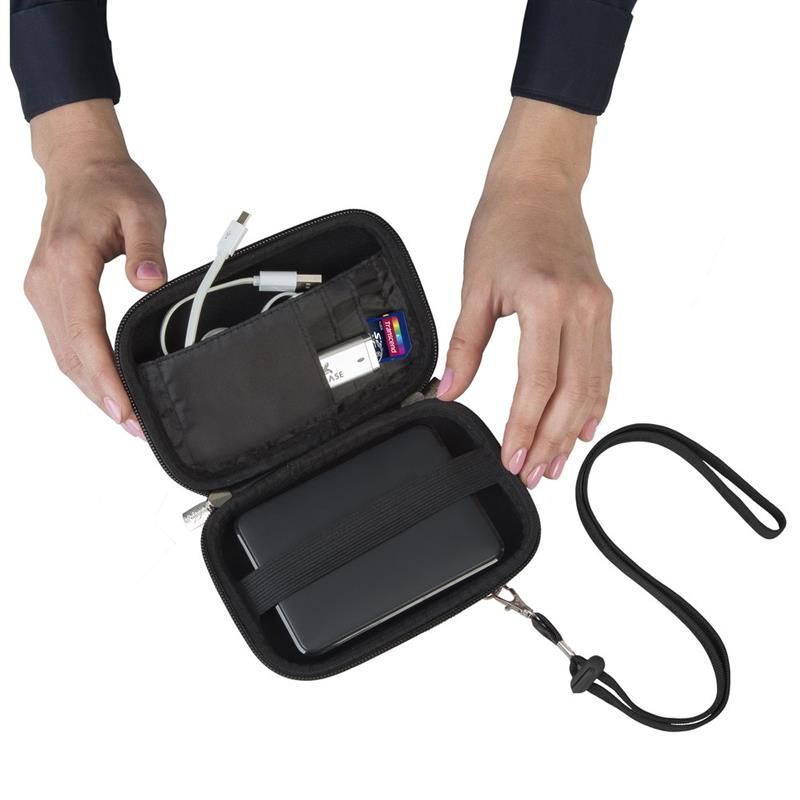 Чохол для зовнішнього жорсткого диску 2,5" Rivacase 9101 Black (9101 (Black) HDD)