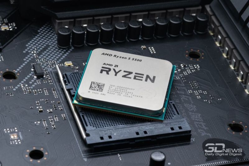 Процессор AMD Ryzen 5 5500 (3.6GHz 16MB 65W AM4) Tray (100-000000457)