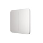 Кнопка для двоклавішного вимикача Ajax SoloButton (2-gang) White (45120.144.WH)