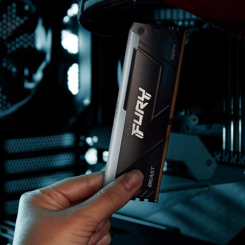 Модуль памяти DDR4 2x8GB/3200 Kingston Fury Beast RGB (KF432C16BB2AK2/16WP)