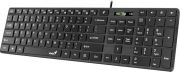 Клавиатура Genius SlimStar 126 Black USB (31310017407)